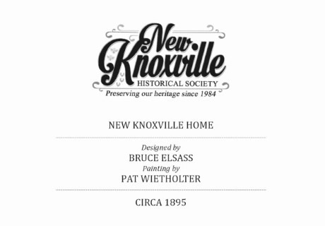 Historic New Knoxville Home- Back
